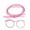 1pc pink, variant on 1/5PCS Straw Glasses Funny Soft PVC Flexible Drinking Tube Novelty Entertainment Accessories Party Bar Supplies Christmas Gift