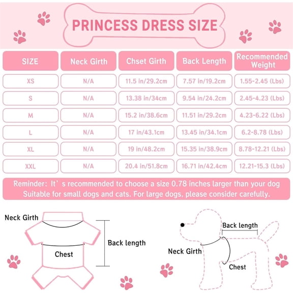 HQREA Dog Dresses Fashion Pet Dog Clothes Striped Mesh Puppy Dogs Princess Dresses