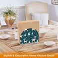 thumbnail image 5 of Deers Pines Trees Snow Napkin Holder for Table Clear Napkin Stand Paper Holder Acrylic Organizer Dispenser Napkins for Dinner Kitchen Restaurant Room, 5 of 8