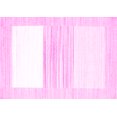 thumbnail image 1 of Ahgly Company Indoor Rectangle Solid Pink Modern Area Rugs, 8' x 10', 1 of 4