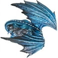 thumbnail image 4 of Ebros Gift 20" Blue Frozen Dragon On Cavern with Wyrmling Garden Statues, Decorative, 4 of 6
