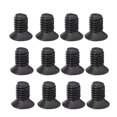 thumbnail image 3 of Hex Screws, 50Pcs Countersunk Cross Screws Ssd Screws Countersunk Cross Screws DIN 965 Black Galvanized Machine Screw Assortment Kit, 3 of 7