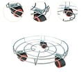 thumbnail image 4 of Almencla Chariot de Jardinière pour Plante avec Roulettes pour Pot de Fleurs Intérieur Extérieur, 4 of 6