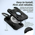 thumbnail image 5 of OFOCSE AirTag Holder Compatible with Air Tag Rugged Case with Keychain Heavy Duty Shockproof Case-Dark Green, 5 of 5