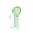 thumbnail image 3 of Mini Handheld Fan with Bladeless Tech Rechargeable Personal USB Individual Fan for Portable Cooling Relief in Travel Office Campus and Youngster Room, 3 of 6