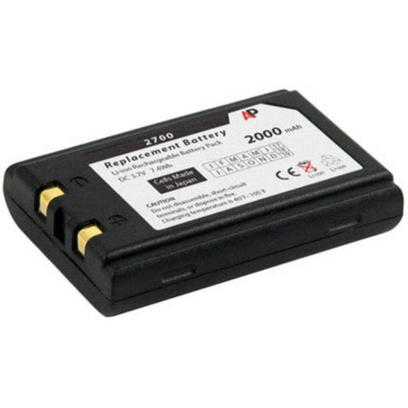 Replacement Battery for Motorola / Symbol SPT Series & PPT Series Scanners. 2000 mAh