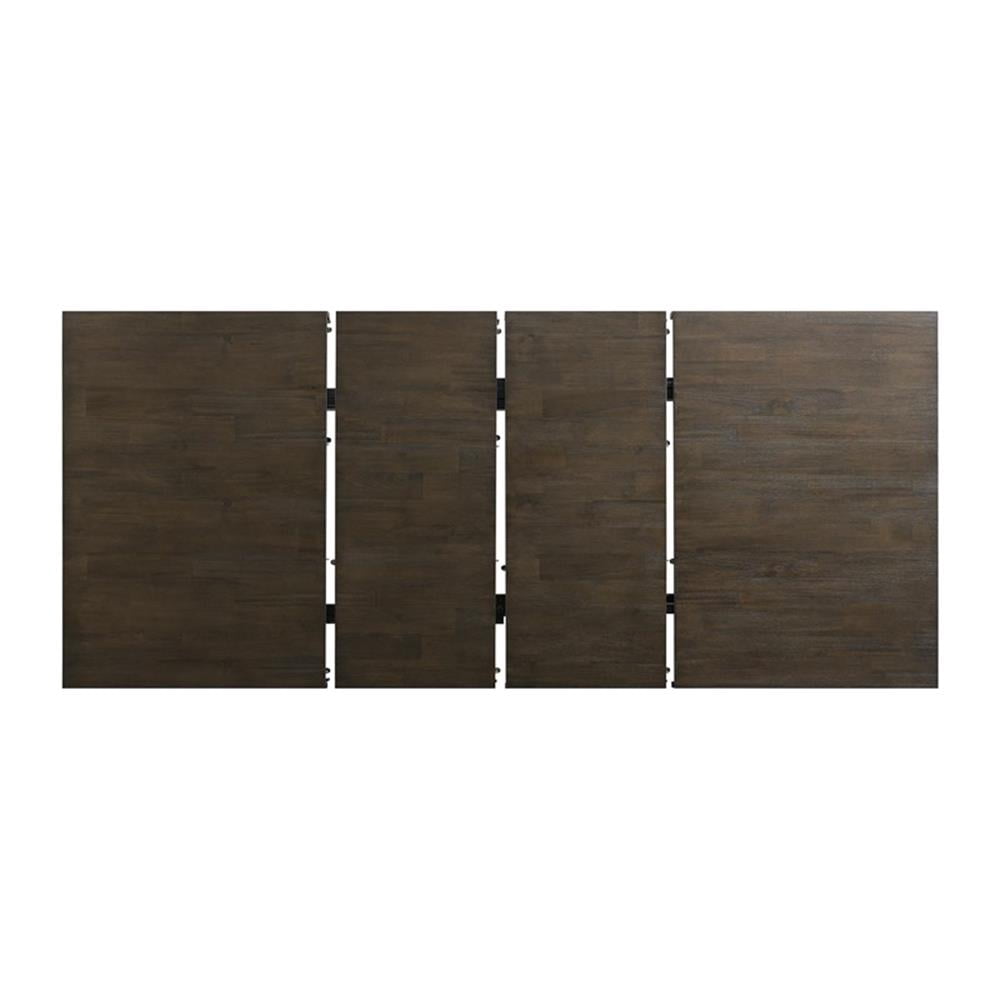 Picket House Furnishings Jasper 7PC Dining Set in Gray/Dark Walnut