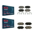 thumbnail image 1 of CMX Front Rear Ceramic Brake Pads Kit for Car 2014-2017 Kia Rondo with Electric Parking KCX-100483, 1 of 9