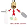 thumbnail image 3 of Pressure Washer Gun Adapter with 1/4” Female Connect Fitting for,Husky,Greenworks,Plusar,Homelite,Adapters, 3 of 9