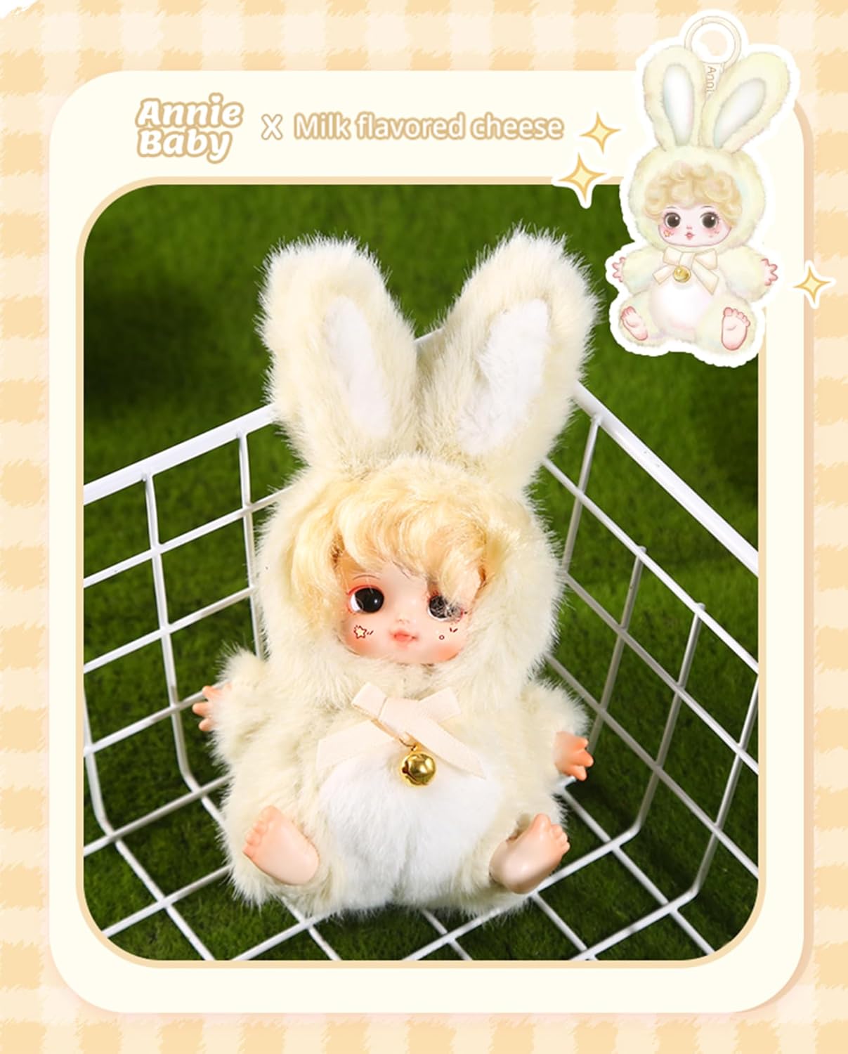 Annie Baby Plush Doll Blind Box Figure 1PCS, Love Descends Series