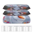 thumbnail image 2 of Frozen Ensemble de Lit Réversible 3 Pcs pour Lit Jumeau - Comprend 1 Couette Réversible et 2 Taies d'Oreiller - Microfibre Résistante à la Décoloration - Draps de Lit, 2 of 5