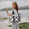 thumbnail image 5 of Travel Duffle Bag Cute Sweet Sour Grape Travel Tote Bags Carry on Luggage Waterproof Weekender Bags with Top Handle Adjustable Shoulde Strap for Travel Gym, 5 of 5