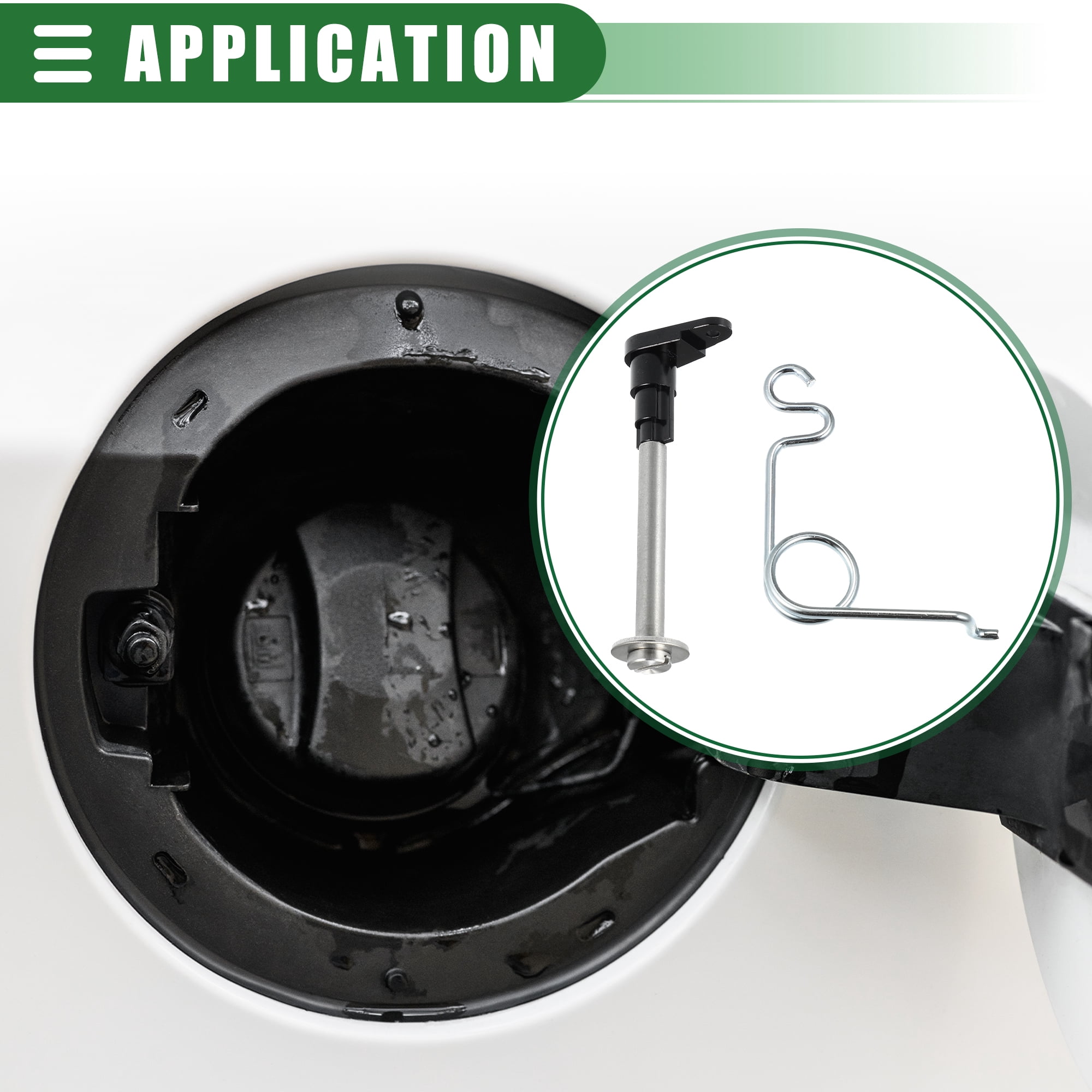 Unique Bargains Fuel Door Spring Hinge Kits for Ford F-150 2009-2014 for Lincoln MKZ