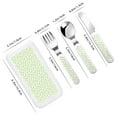 thumbnail image 2 of Kdxio Bamboo 1 Toddler Utensils Set - Kids Silverware Set, Set Kids Utensils Set with Case for Preschooler Children, 2 of 8