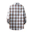 thumbnail image 3 of DxhmoneyHX Men's Flannel Shirts Button Down Regular Fit Long Sleeve Plaid Flannel Shirts Casual lightweight Shirts Jacket, 3 of 8
