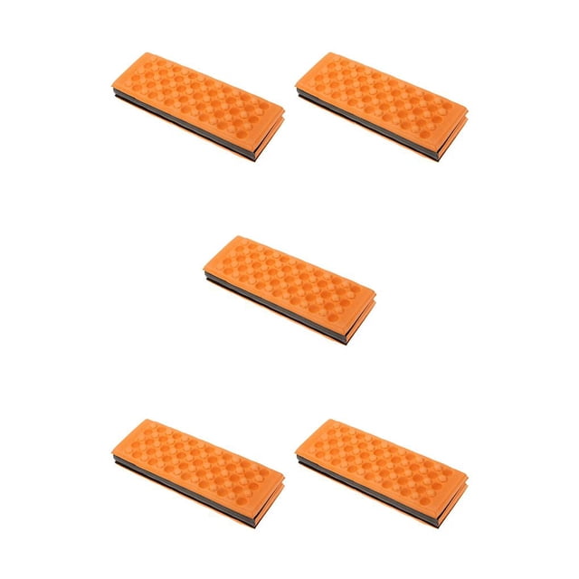 sweethay Silla plegable portátil para exteriores, colchoneta de Camping ultraligera, almohadilla de asiento de espuma impermeable EVA, cojín Type2 NO2