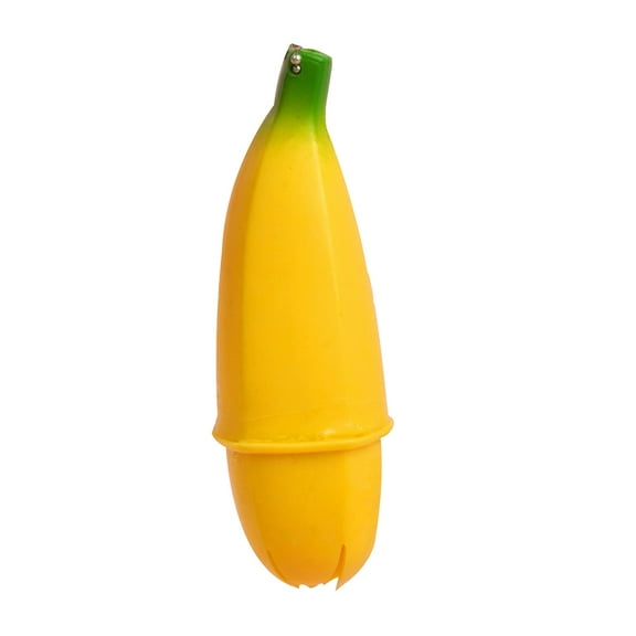 AYYUFE 4inch Pop out Banana Doll Key Chain Slow Rising Stress Relief Squeeze Toy Gift