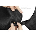 thumbnail image 3 of Sombrero de paja enrollable con ala ancha y visera solar para mujer con protección solar UPF 50+, 3 of 5