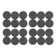 thumbnail image 1 of 24Pcs Plástico Tapa Final Tapa del Tubo Insertar Tapa Tapón 40mm Negro, 1 of 5
