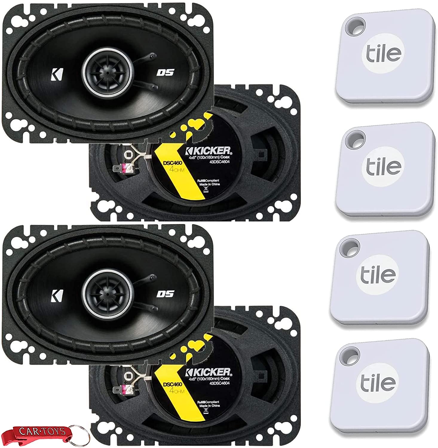 Two Pairs Of CS-Series CSC46 4x6-Inch 