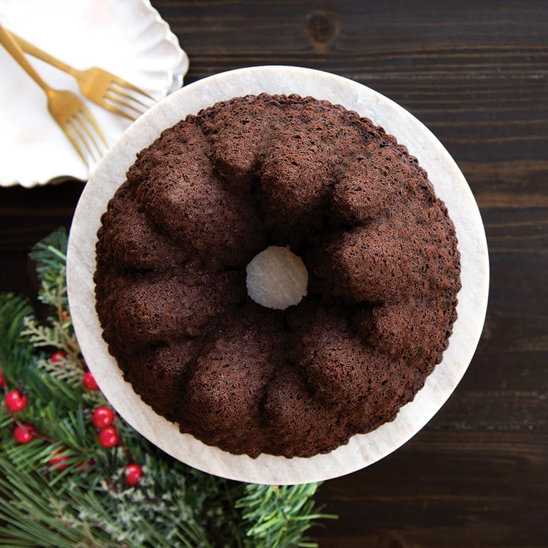 Chocolate Bundt Cake Recipe Pine Forest NordicWare Pan - Crafting a Family  Dinner