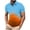 03# Light Blue, variant on IhhxPro Men's Short Sleeve Gradient Collared Shirt with Button Detail Fashion Casual Summer Slim Fit Cotton Office Golf S-4XL