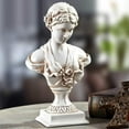 thumbnail image 6 of European Style, Famous People, Head Portraits, Bust, Statue, Home Decoration, , Resin Sculptures, Figurine, Art, - Antique Color, 6 of 7
