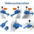thumbnail image 5 of Doweling Jig 6/8/10 mm Handheld Wood Dowel Drilling Guide,Drilling Doweling Hole Saw Tools,Woodworking Tools, 5 of 10