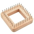 thumbnail image 1 of Wooden Knitting Loom for DIY Crafts with Practical Design and Durable Solid Wood Beige Color, 1 of 8