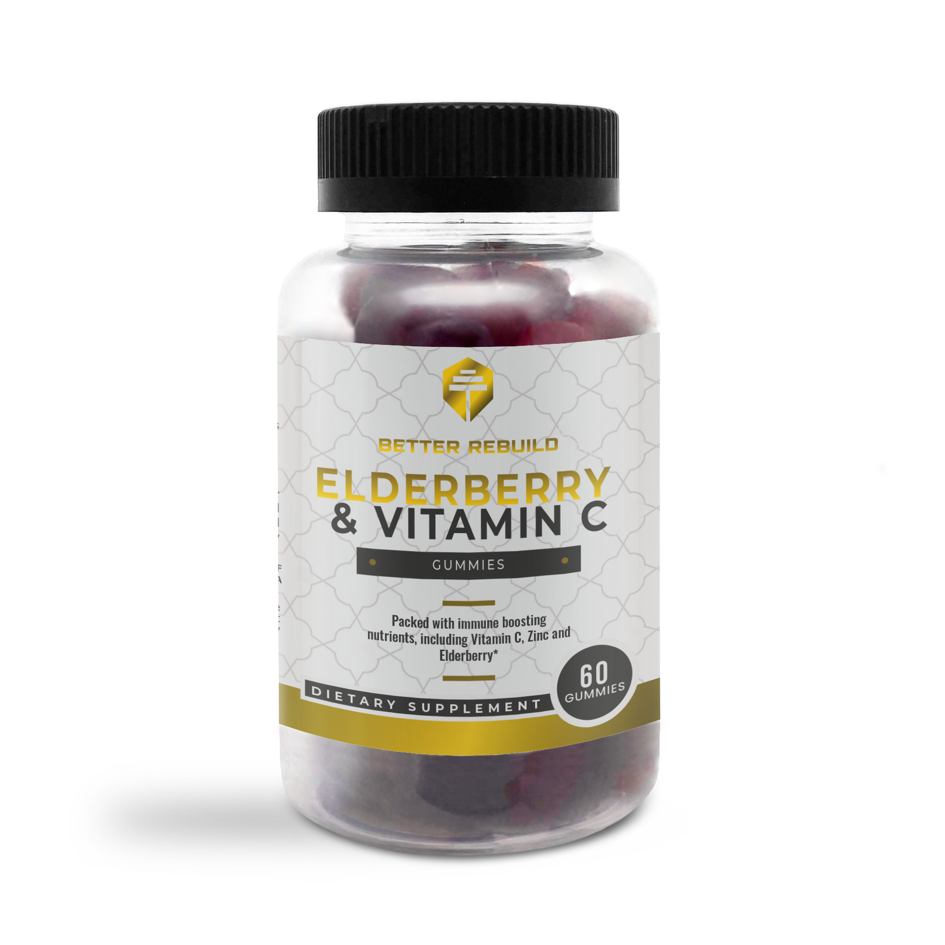 Better Rebuild Elderberry & Vitamin C Gummies