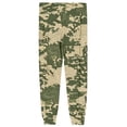 thumbnail image 4 of Men's Camouflage Pajama Pants with Pockets & Drawstring - Cuffed Jogger Sleep Bottoms for Men, Elastic Waist Soft Lightweight Lounge Homewear Army Green L, 4 of 6
