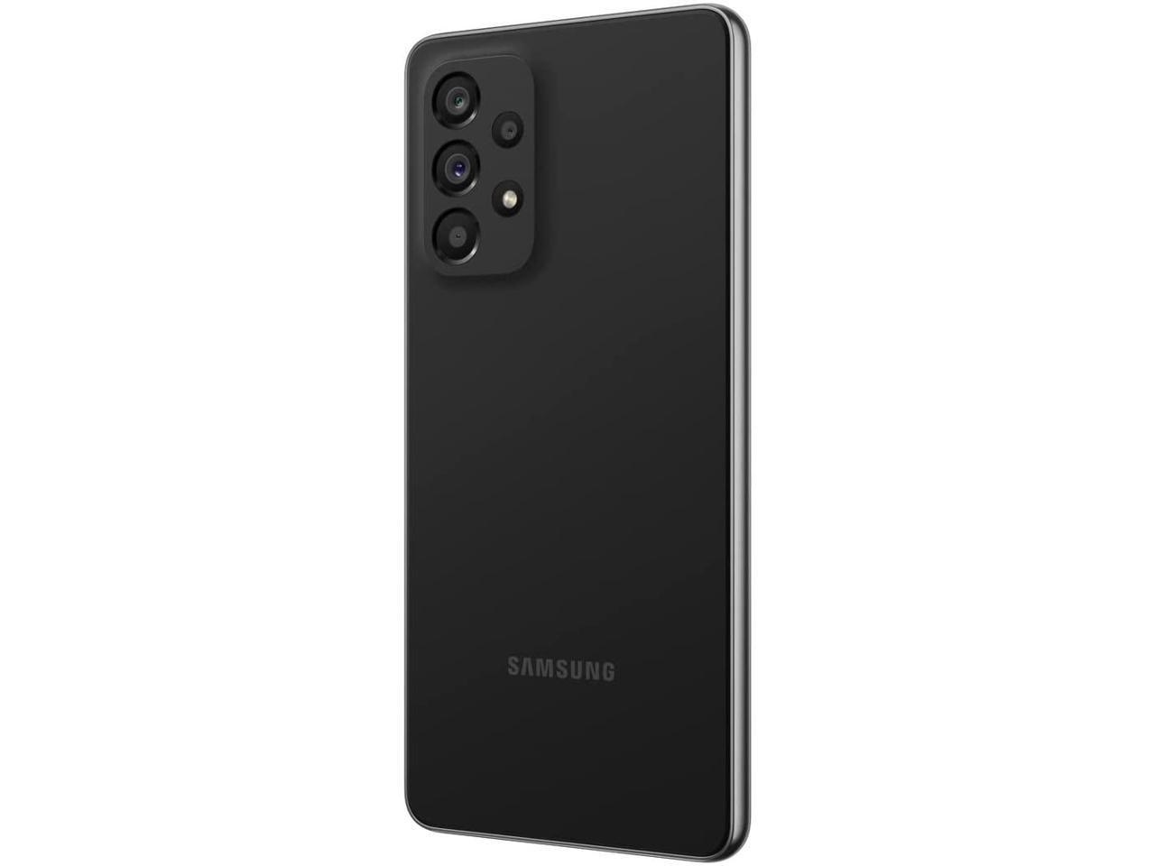 Samsung Galaxy A53 A536U 5G 128GB 64MP GSM 🔓 Unlocked - Awesome Black -  🔟/🔟