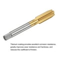 thumbnail image 4 of Unique Bargains M12 x 1.5 Left Hand Titanium Coated High Speed Steel Machine Straight Flute Tap, 4 of 6