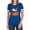 Royal, variant on Space Ghost Great Galaxies Women's T Shirt, Black, Large