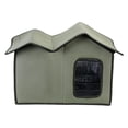 thumbnail image 2 of DOLITY Stray Cats Shelter Weatherproof Winter Puppy Kitten Sleeping Tent for Feral Cats Dogs Outdoor Cat House for Outdoor Courtyard Pets Supplies ,50x41x38cm, 2 of 7