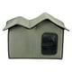 thumbnail image 1 of Refugio plegable para mascotas, caseta de tela Oxford para gatos, resistente a la lluvia, para gatos salvajes, caseta para perros Verde, 1 of 9