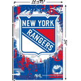 thumbnail image 3 of NHL New York Rangers - Maximalist Logo 23 Wall Poster with Push Pins, 22.375" x 34", 3 of 5