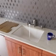 thumbnail image 1 of Pemberly Row White 24" Undermount Single Bowl Granite Composite Kitchen Sink, 1 of 9