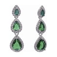 thumbnail image 2 of Aretes Colgantes Gotas De Fiesta Con Cristal Arette Accesorios  Temporada, 2 of 3