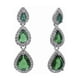 thumbnail image 2 of Aretes Colgantes Gotas De Fiesta Con Cristal Arette Accesorios  Temporada, 2 of 3