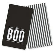 Creative Products Boo Stripes 16 x 25 Tea Towel Set of 2