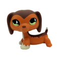 thumbnail image 1 of Figura de juguete SRJLPS Brown Savannah Savvy Dachshund Dog #675, 1 of 4