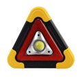 thumbnail image 1 of Lámpara de alarma de advertencia de coche solar 6400 mAh Triángulo de seguridad vial 1/3 COB 4 modos (S), 1 of 6
