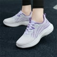 thumbnail image 4 of LASUDRAA Womens Sneakers Comfortable Breathable Running Sports Shoes Casual Shoes, 4 of 8