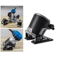 thumbnail image 4 of DYNWAVECA Handheld Metal Slotting Wood Edge Trimming Machine Base, , Woodworking Accessories Replacement Milling Slotted Base Connection Parts - Tilt, 4 of 10