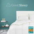 thumbnail image 6 of Great Sleep Breathewell CERTIFIED AAFA Mattress Pad, Cal King, 6 of 7