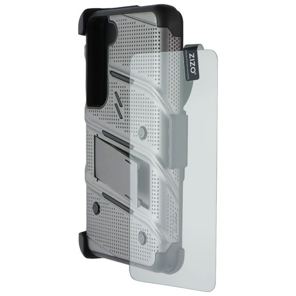ZIZO BOLT BUNDLE GALAXY S23 CASE WITH TEMPERED GLASS GUN METAL GRAY & BLACK