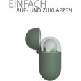 thumbnail image 3 of Coque de Protection Airpods Pro en Silicone, Compatible avec Airpod Pro / Accessoires de Protection / Supporte la Charge Sans Fil / Vert Nuit, 3 of 4