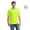 Safety Green, variant on Gildan High-Visibility Safety Short Sleeve Heavy Cotton, T-Shirt (Men)