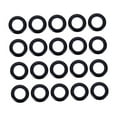 thumbnail image 4 of BESTYASH Curtain Grommets 80Pack Black Plastic Rings For Easy And Quiet Use, 4 of 8